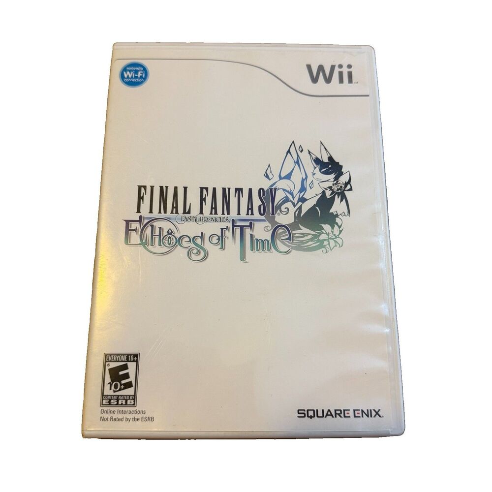 Final Fantasy Crystal Chronicles Echoes of Time Nintendo Wii CIB Complete RPG